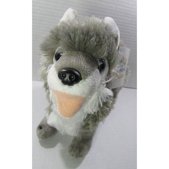 Wildlife Artists Critter Callers Wolf 11" Plush Stuffed Animal Toy Works w/Tags - Picture 4 of 10